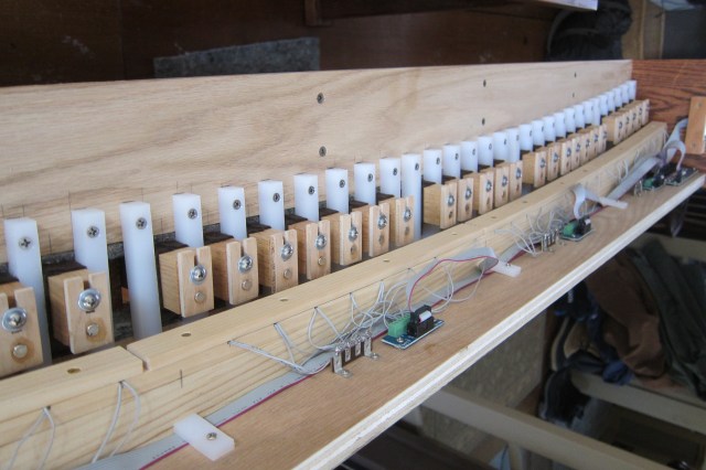 Pedalboard wiring with D-25 Connector on far end.